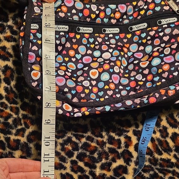LeSportsac Colorful Heart Print Crossbody Bag - Picture 4 of 5